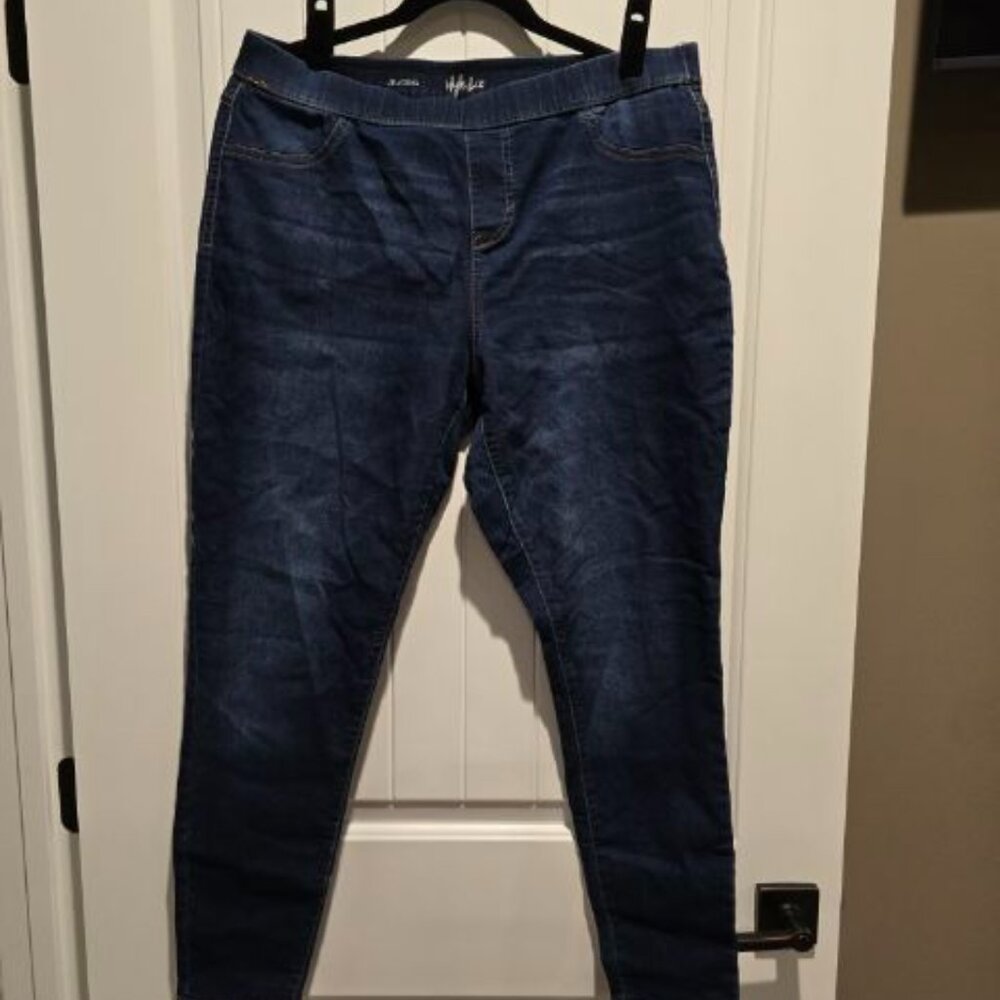 Style & Co. Dark Wash Denim Jeggings XL